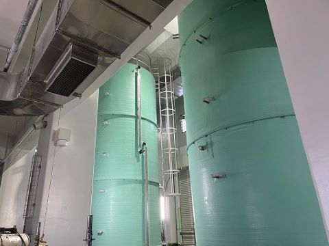 薬品貯蔵タンク設置状況1（令和3年11月9日現在）