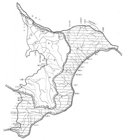 別図3　第1種・第2種・第3種水域の範囲