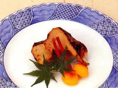 鰹の味噌マヨネーズ焼き