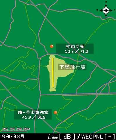 令和7年8月月間Lden(下総)