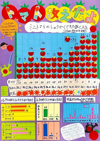 「トマト数えたよ」作品画像