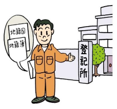 登記所への送付の画像