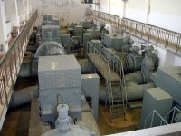 返田揚水機場ポンプの写真