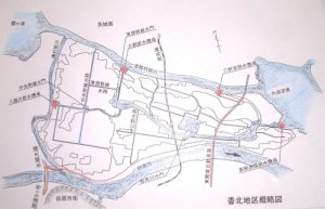 香北地区概略図