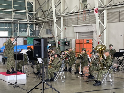 防災フェア（音楽隊演奏）