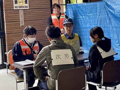 多数遺体取扱訓練（遺族対応）