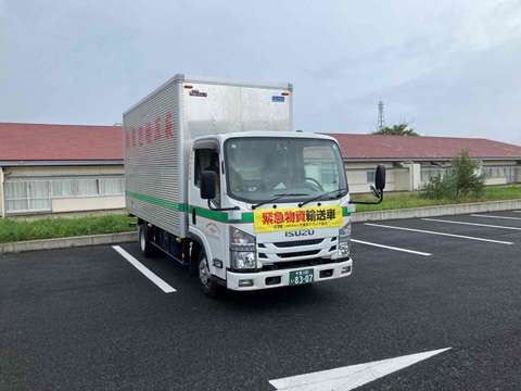 物資輸送訓練（輸送車）