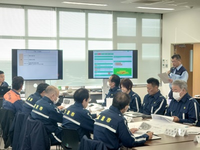 災害対策本部運営訓練