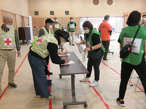 災害ボランティアセンター設置運営訓練