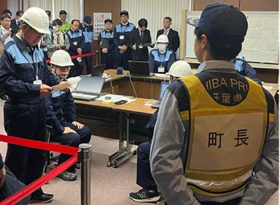 町長へ状況を報告