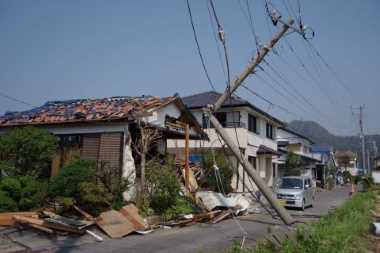 被災住宅の画像