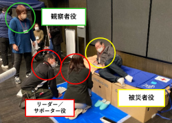 各役割に応じて演習