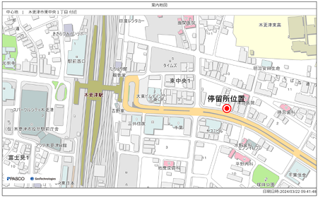 木更津駅乗車位置