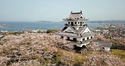 館山城・城山公園と館山湾