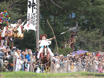 吉保八幡のやぶさめ