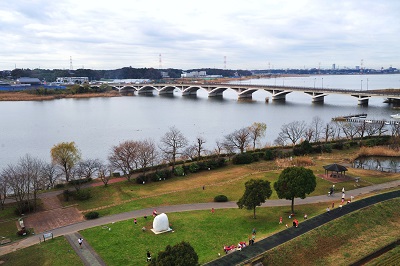 手賀沼周辺の公園群