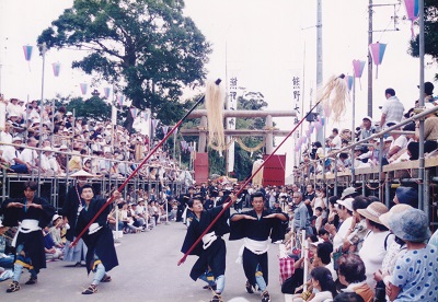 松澤熊野神社式年神幸祭　芸能足揃