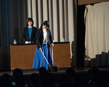 職業講演会の様子2