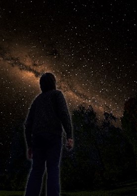 MEGASTARを生んだ星空のイメージ