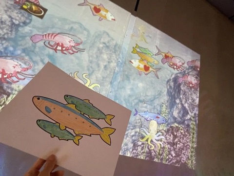 デジタルお絵かきのイメージ