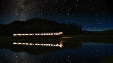 小湊鉄道の線路沿いのイメージ
