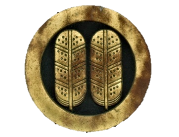 久世家の家紋「久世鷹の羽」の画像