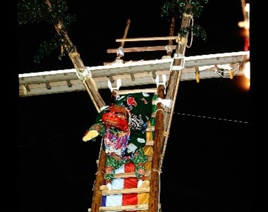 岩沼の獅子舞の画像