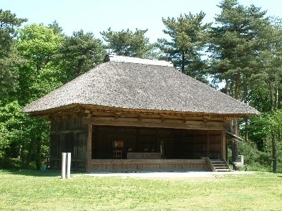 農村歌舞伎舞台の画像