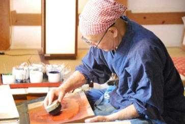 浮世絵の摺りの画像