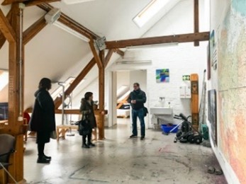 デュッセルドルフ市にある住居兼アトリエの画像