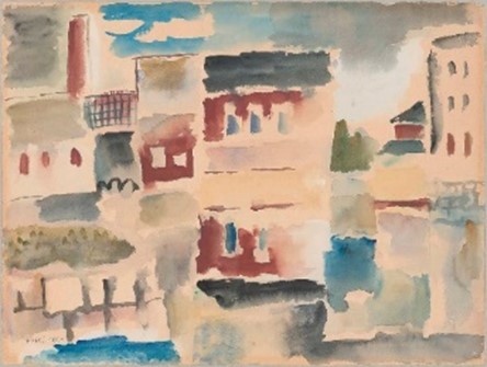 古賀 春江「風景」の画像