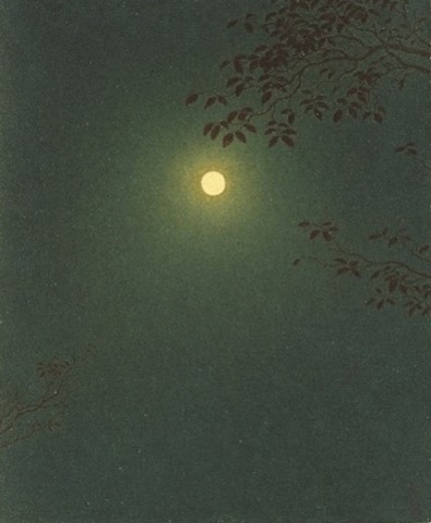 髙島野十郎《満月》の画像