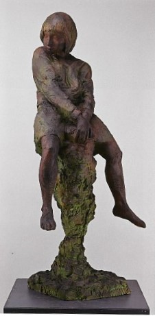 彫刻受賞作品写真「幸せのテンプレート」