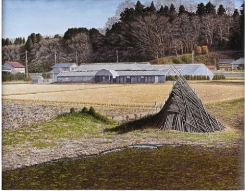 洋画受賞作品写真「東風解凍」