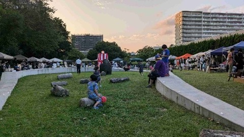 昨年度「満月夏まつり」会場風景