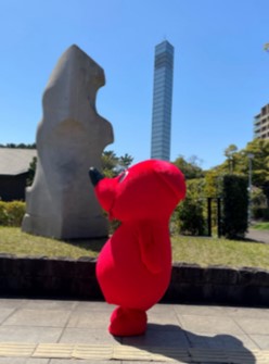 チーバくんが千葉県美にやってくる！のイメージ
