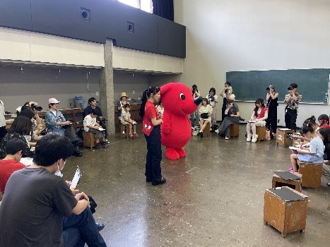 チーバくんぐるっと360度スケッチの画像