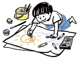 県美でアートな宿題\とか/しない?アトリエのイメージ