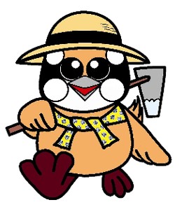 千葉県立房総のむらマスコットキャラクター ぼうじろーのイラスト