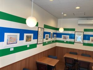 ファミリーマート店舗での展示状況