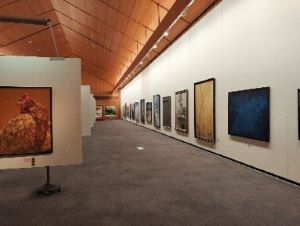 県展の様子です