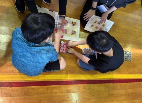 子どものワークショップの様子