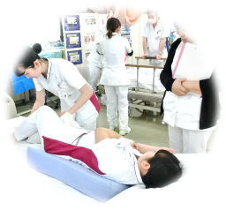 安楽な体位の画像