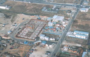 大柏川浄化施設航空写真