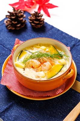 ロワイヤル風ミルク茶わん蒸し