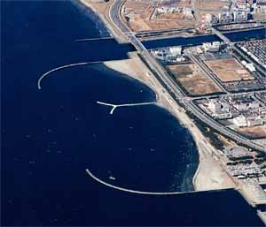 検見川の浜全景写真