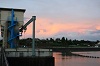 高滝ダムの夕暮れ