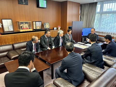 国土交通事務次官と面談