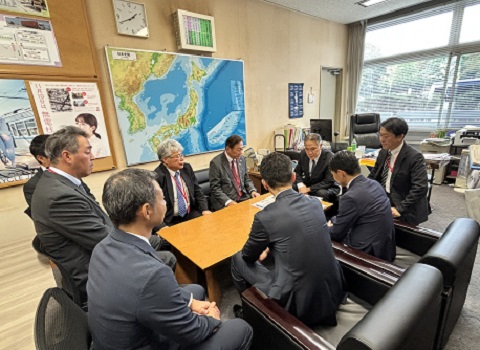 道路局長と面談