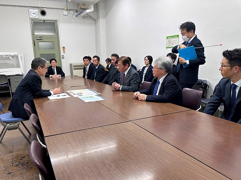 主計官と面談